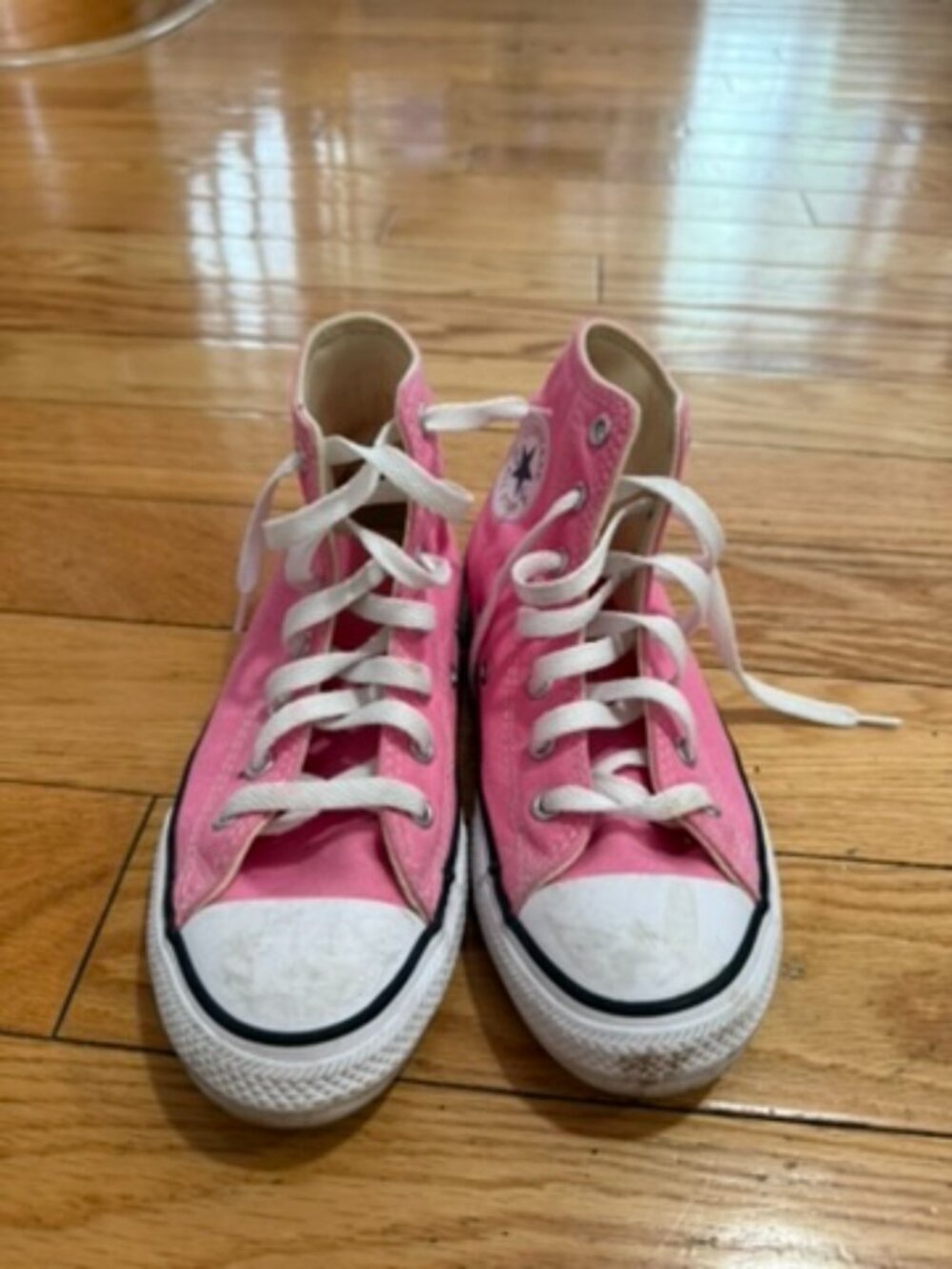 Converse Chuck Taylor All Star Pink High Top Sneakers Youth Size 2.5